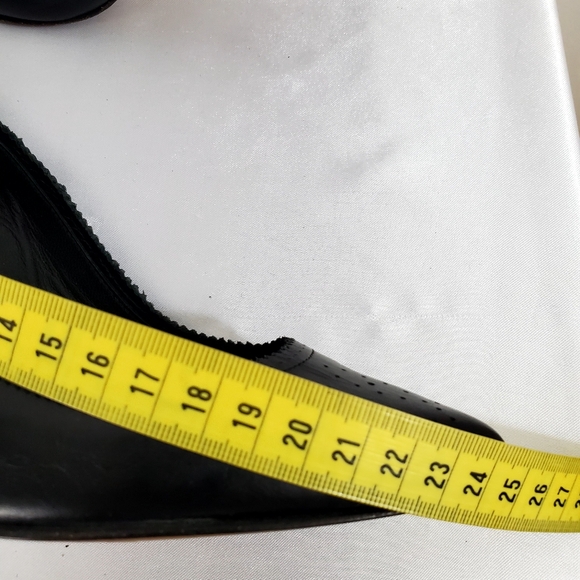 CLAUDIE PIERLOT Genuine Leather Heel shoes Pointed Toe Black - Picture 10 of 12